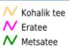 Teedekaardi tingmärgid