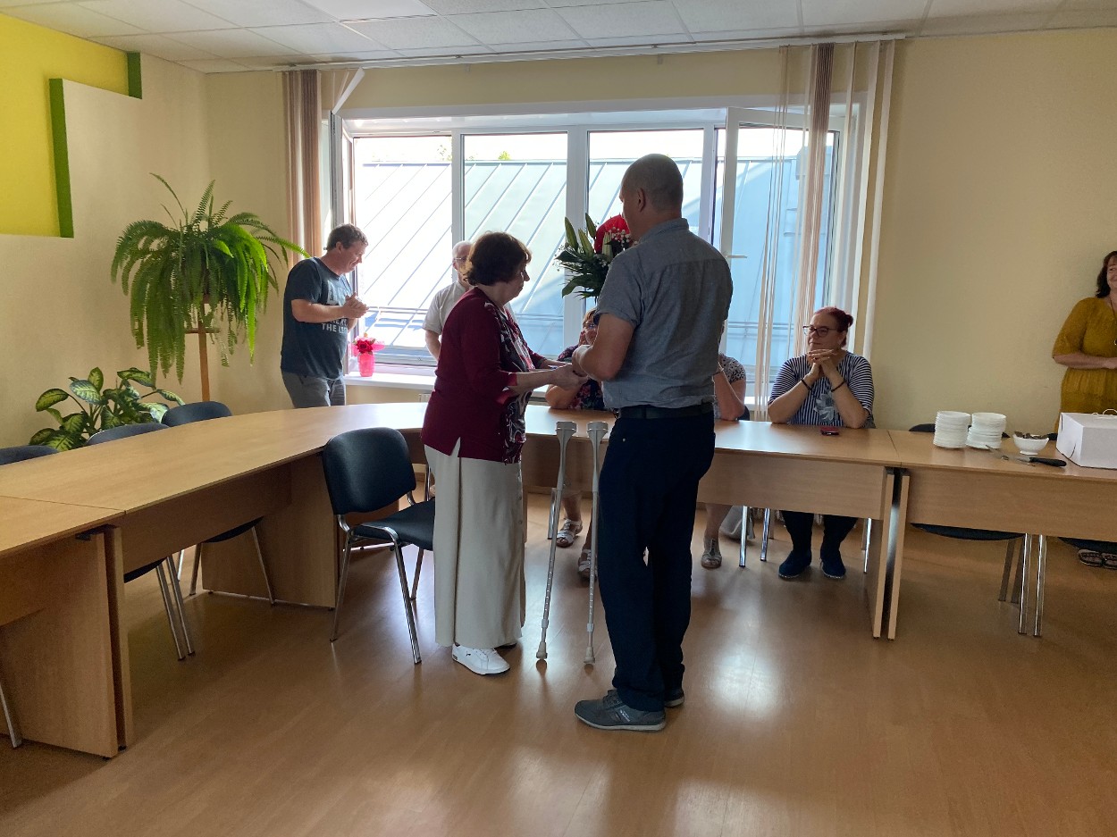Aave Toomsalu pensionile saatmine