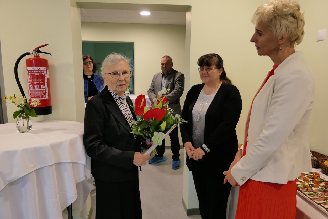 elutöö preemia üleandmine Malle Vaherile